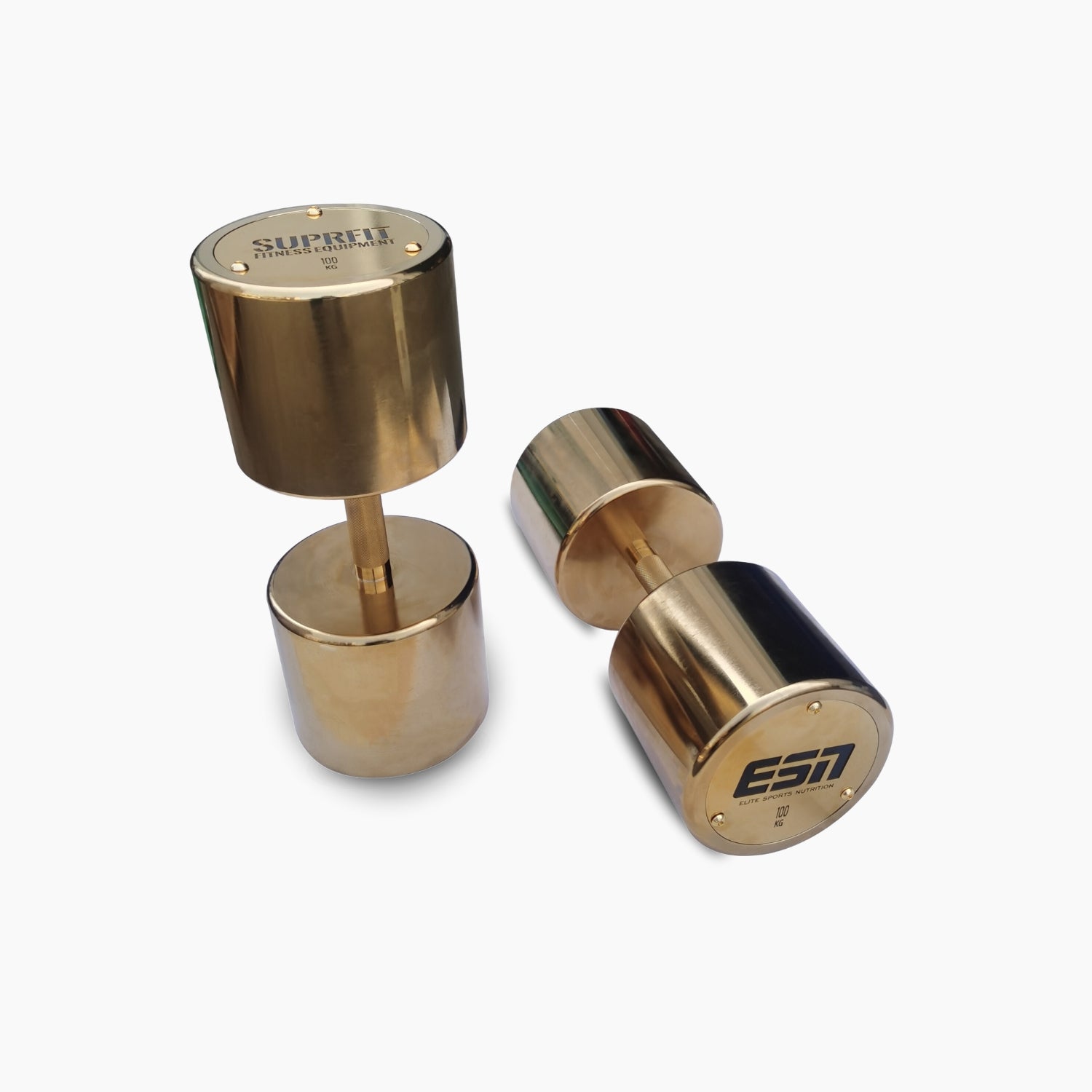 Suprfit Golden Dumbbell ESN Edition – Suprfit Fitness Equipment