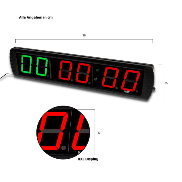 Fitness Timer Sportuhr Mit Intervall Timer Suprfit Interval Timer
