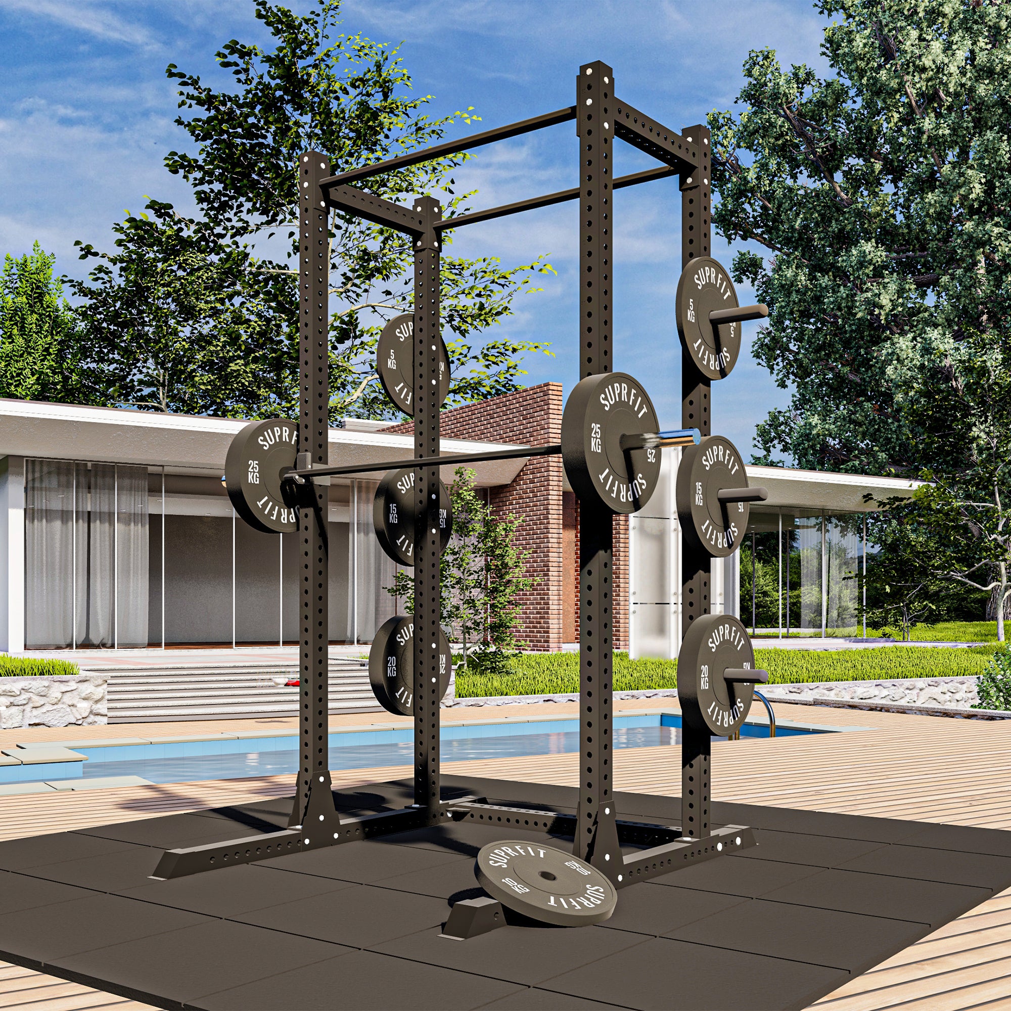 Wood Outdoor Squat Rack Cover Wood Rogue Rack Outside Outdoor